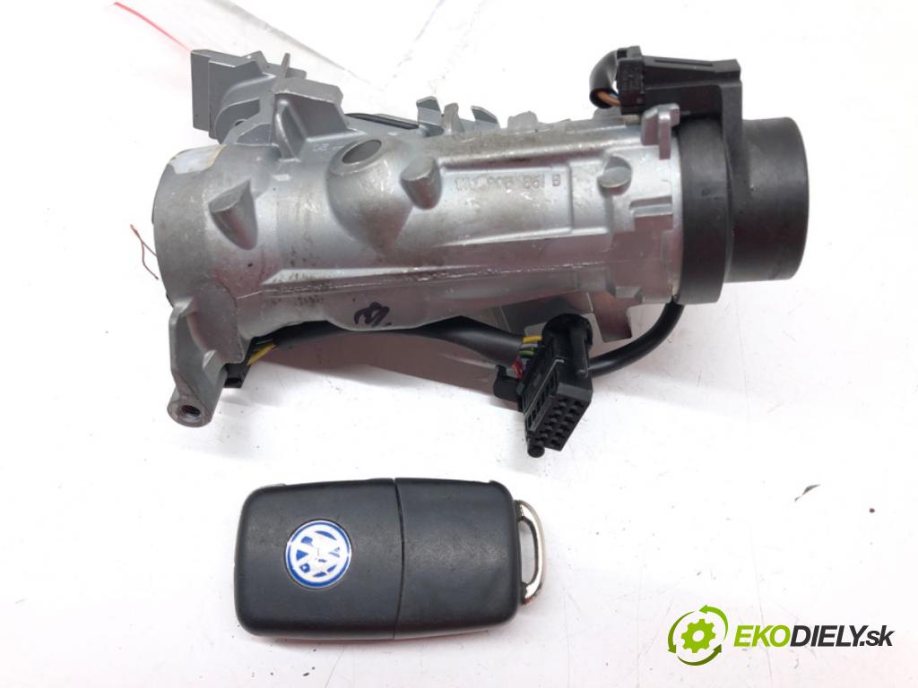 VW GOLF V (1K1) 2003 - 2010    1.9 TDI 77 kW [105 KM] olej napędowy 2003 - 2008  spinačka 1K0905851B (Spínacie skrinky a kľúče)
