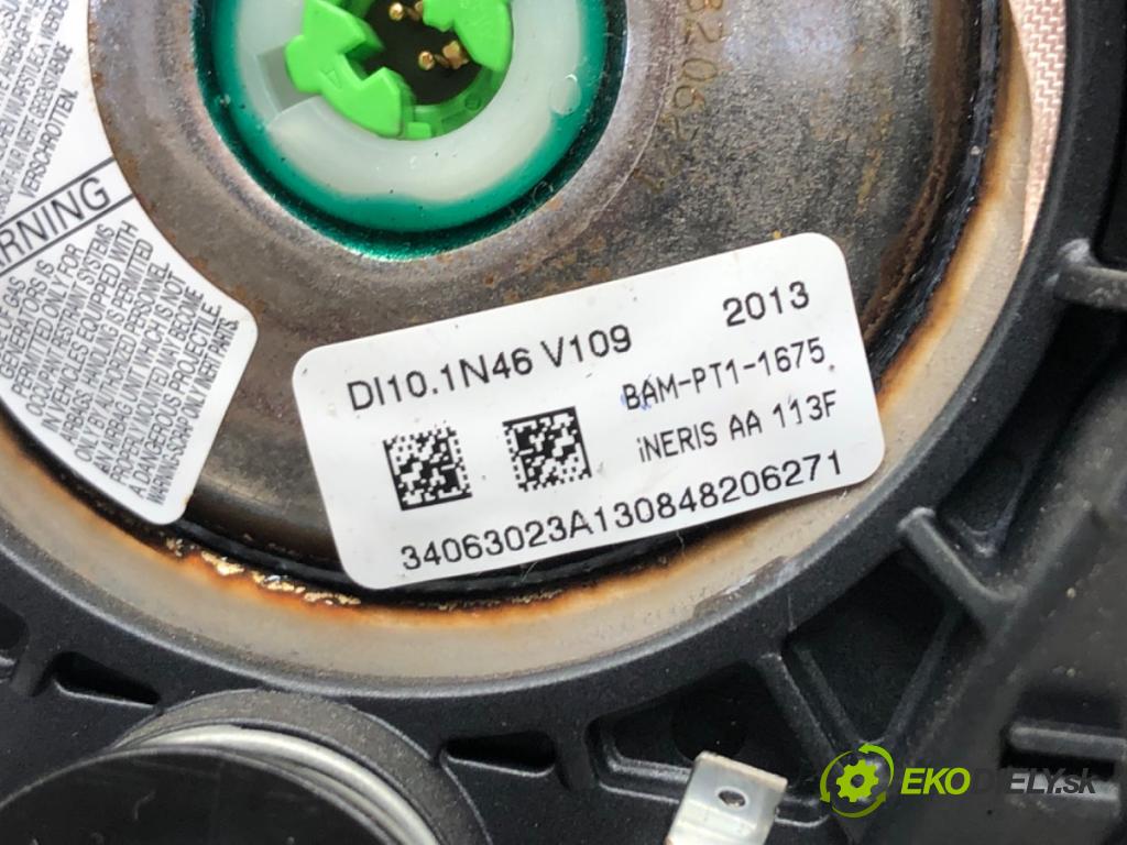 FORD FOCUS III Turnier 2010 - 2022    1.0 EcoBoost 92 kW [125 KM] benzyna 2012 - 2022  AirBag volantu BAM-PT1-1675 (Airbagy)
