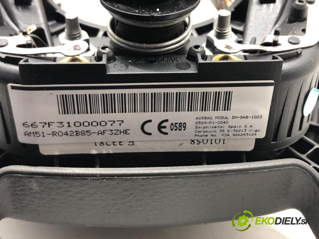 FORD FOCUS III Turnier 2010 - 2022    1.0 EcoBoost 92 kW [125 KM] benzyna 2012 - 2022  AirBag volantu BAM-PT1-1675 (Airbagy)