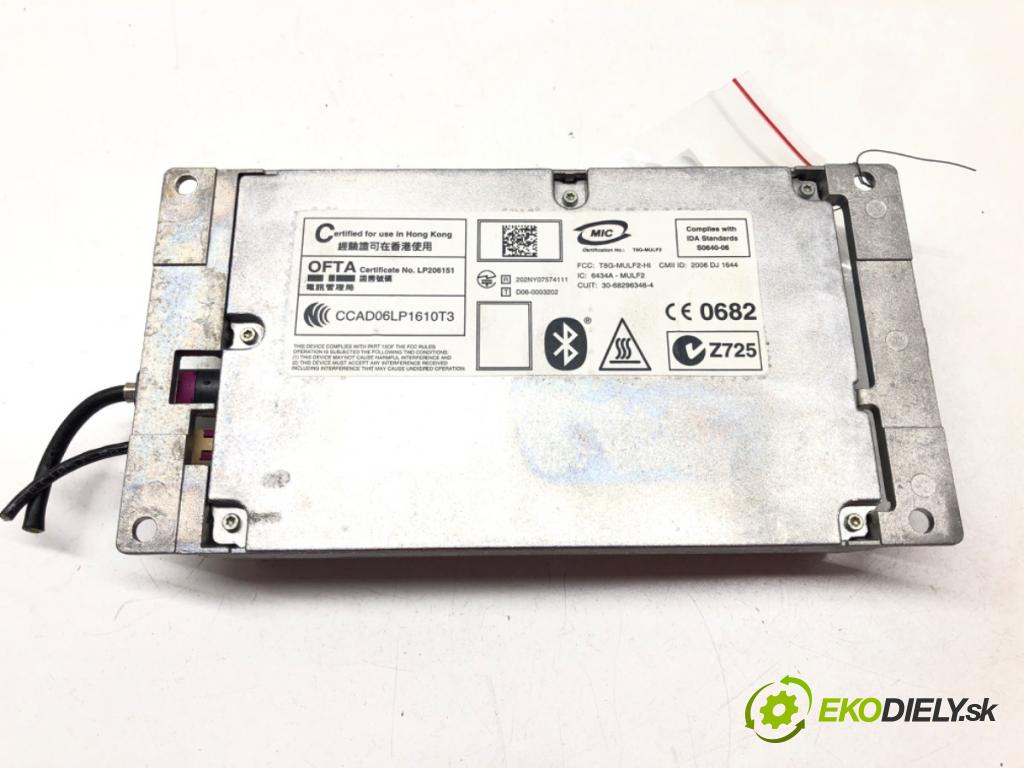 BMW 6 (E63) 2003 - 2010    635 d 210 kW [286 KM] olej napędowy 2007 - 2010  Modul BLUETOOTH 9224674 (Ostatné)