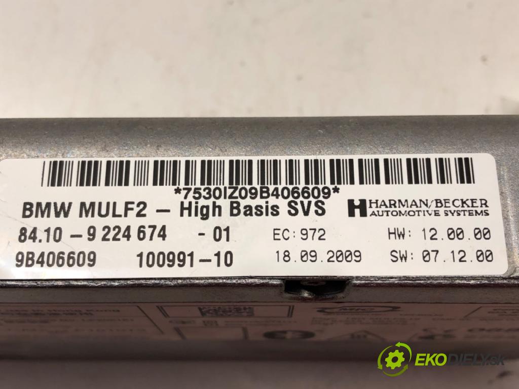 BMW 6 (E63) 2003 - 2010    635 d 210 kW [286 KM] olej napędowy 2007 - 2010  Modul BLUETOOTH 9224674 (Ostatné)