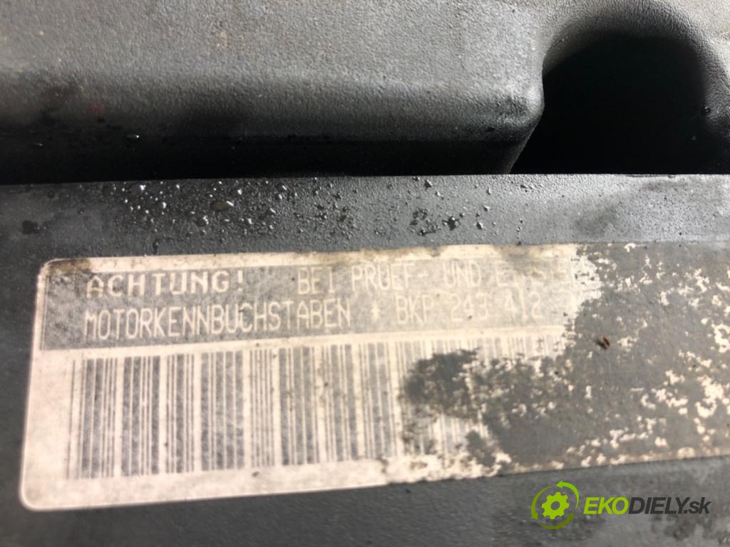 VW PASSAT B6 Variant (3C5) 2005 - 2011    2.0 TDI 103 kW [140 KM] olej napędowy 2005 - 2009  Motor BKP (Motory (kompletné))