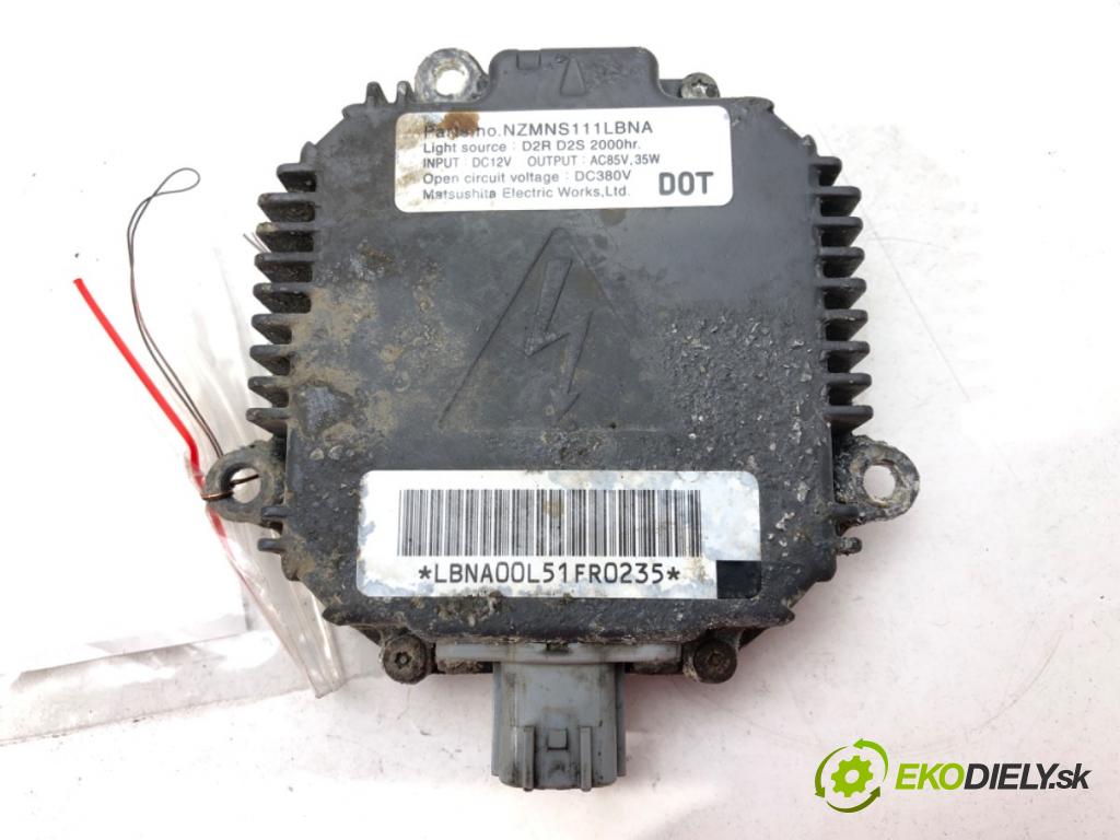 NISSAN MURANO I (Z50) 2002 - 2009    3.5 4x4 172 kW [234 KM] benzyna 2003 - 2008  Menič XENON NZMNS111LBNA (Riadiace jednotky xenónu)