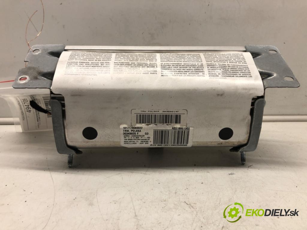 MERCEDES-BENZ KLASA S (W221) 2005 - 2013    S 500 4-matic (221.086, 221.186) 285 kW [388 KM] b  AirBag spolujazdca A2218601302 (Airbagy)