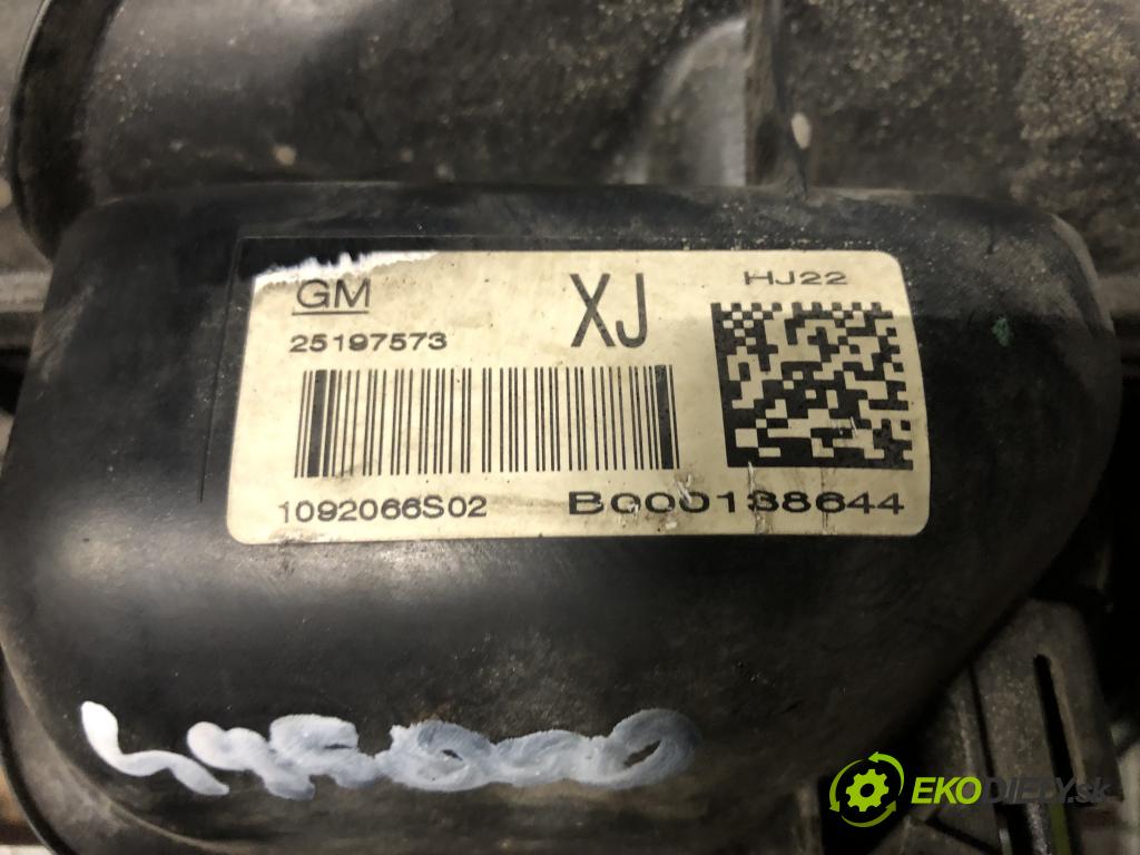 OPEL ZAFIRA TOURER C (P12) 2011 - 2022    1.4 LPG (75) 103 kW [140 KM] Benzyna / gaz samocho  Potrubie sacie, sanie 25197573 (Sacie potrubia)