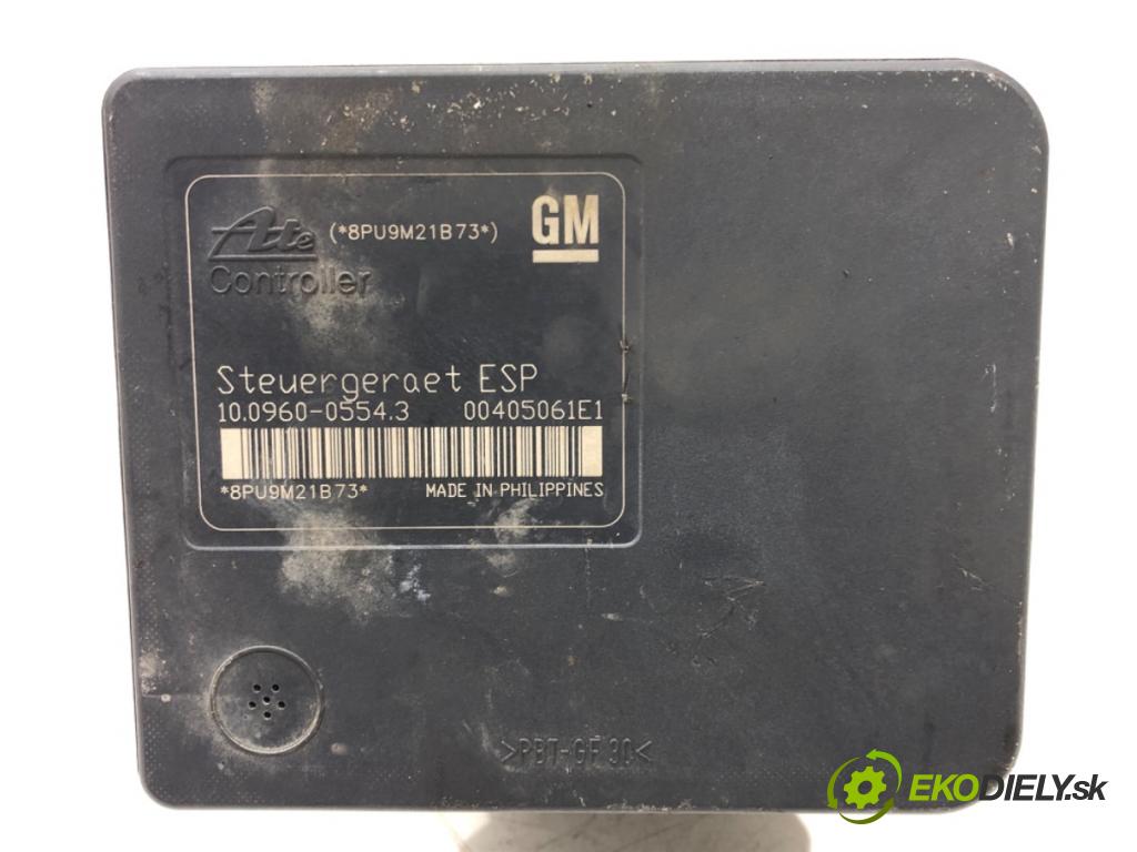 OPEL ASTRA H GTC (A04) 2005 - 2010    1.7 CDTI (L08) 81 kW [110 KM] olej napędowy 2007 -  pumpa ABS 13246535 (Pumpy brzdové)