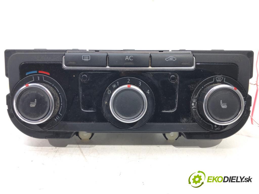 VW PASSAT CC B6 (357) 2008 - 2012    2.0 TFSI 147 kW [200 KM] benzyna 2008 - 2012  Panel ovládania kúrenia 7N0907426L (Prepínače, spínače, tlačidlá a ovládače kúrenia)