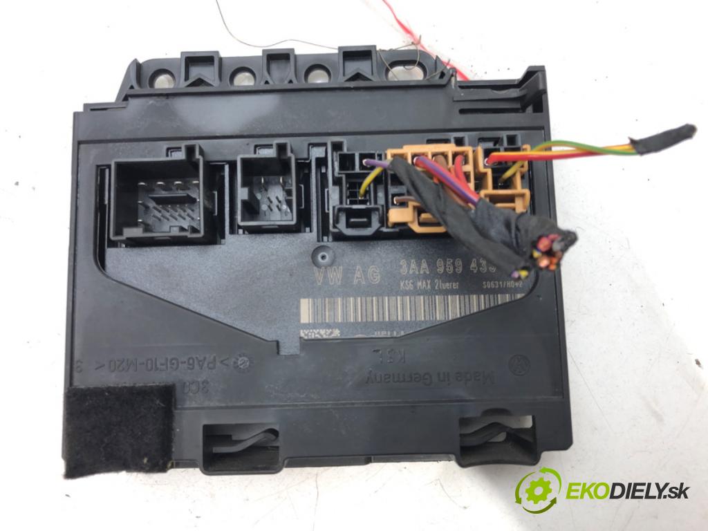 VW PASSAT CC B6 (357) 2008 - 2012    2.0 TFSI 147 kW [200 KM] benzyna 2008 - 2012  Modul komfortu 3AA959433A (Moduly komfortu)