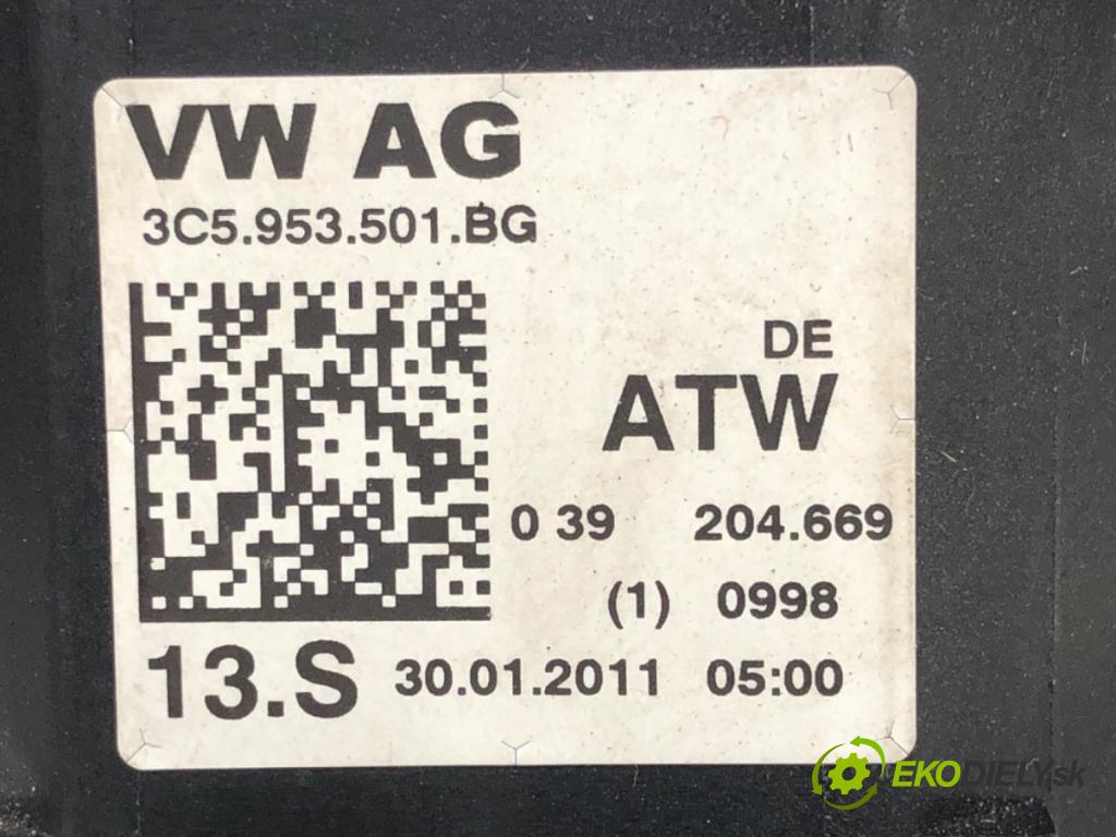 VW PASSAT CC B6 (357) 2008 - 2012    2.0 TFSI 147 kW [200 KM] benzyna 2008 - 2012  Prepínač kombinovaný 3C5953501BG (Prepínače, spínače, tlačidlá a ovládače kúrenia)