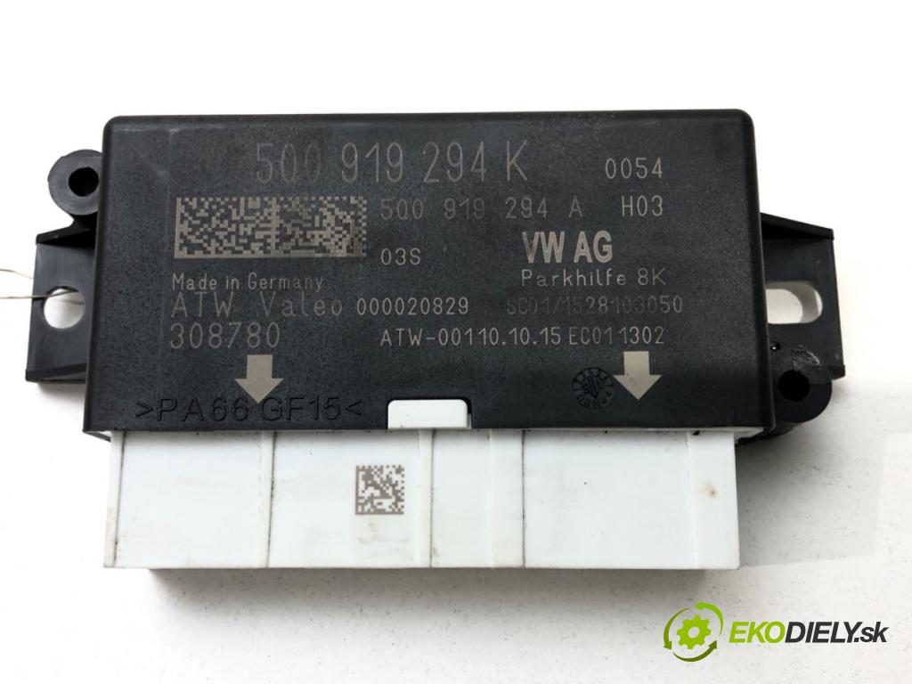VW GOLF VII Variant (BA5, BV5) 2013 - 2022    2.0 TDI 110 kW [150 KM] olej napędowy 2013 - 2022  Modul PDC 5Q0919294A (Ostatné)