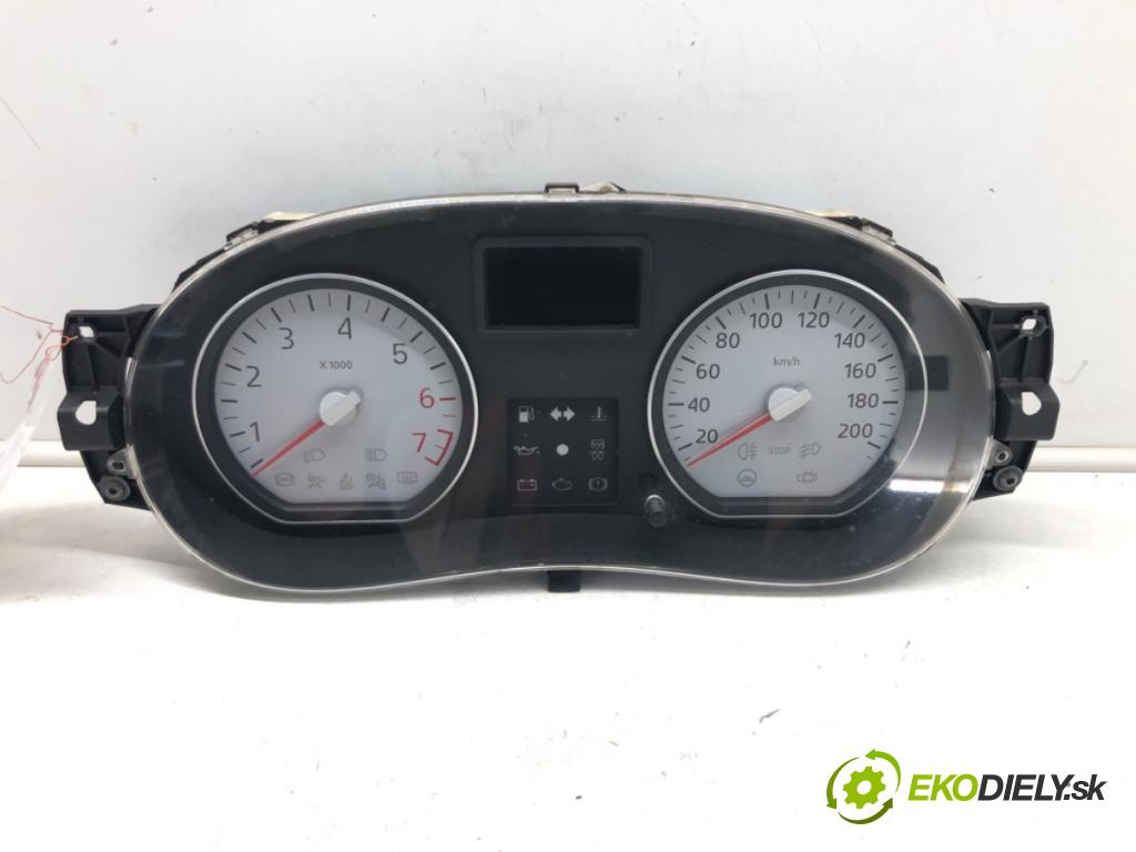 DACIA SANDERO 2008 - 2022    1.4 MPI LPG 53 kW [72 KM] Benzyna / gaz samochodow  Prístrojovka 248104802R (Prístrojové dosky, displeje)