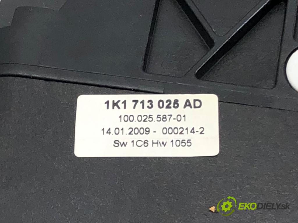 VW SCIROCCO III (137, 138) 2008 - 2017    1.4 TSI 118 kW [160 KM] benzyna 2008 - 2017  Kulisa 1K1713025AD (Rýchlostné páky / kulisy)