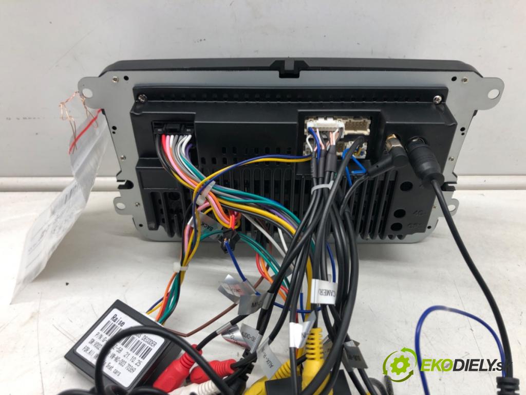 VW SCIROCCO III (137, 138) 2008 - 2017    1.4 TSI 118 kW [160 KM] benzyna 2008 - 2017  RADIO Navigácia  (Audio zariadenia)