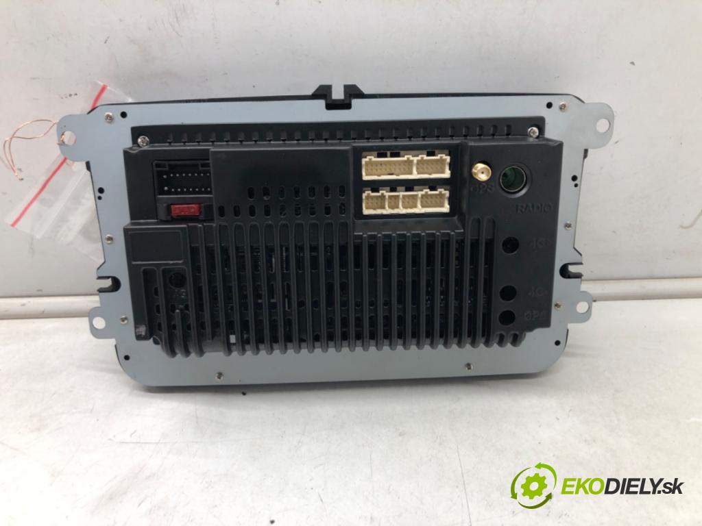 VW SCIROCCO III (137, 138) 2008 - 2017    1.4 TSI 118 kW [160 KM] benzyna 2008 - 2017  RADIO Navigácia  (Audio zariadenia)