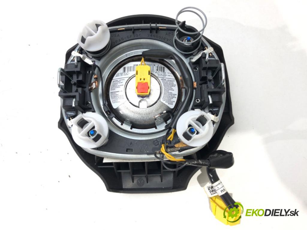 VW GOLF VI Variant (AJ5) 2009 - 2014    1.6 TDI 77 kW [105 KM] olej napędowy 2009 - 2013  AirBag volantu 1KM880201 (Airbagy)