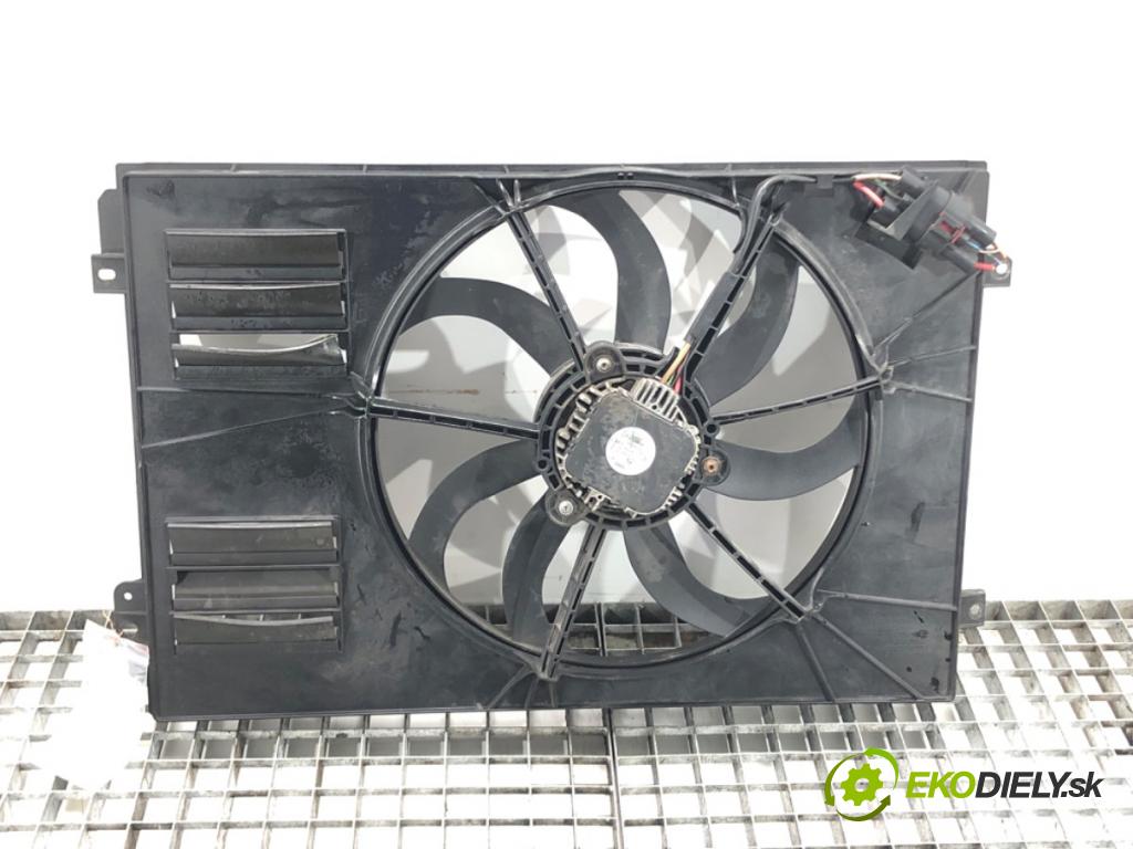 VW GOLF VI Variant (AJ5) 2009 - 2014    1.6 TDI 77 kW [105 KM] olej napędowy 2009 - 2013  Ventilátor chladiča 1K0121205AC (Ventilátory)
