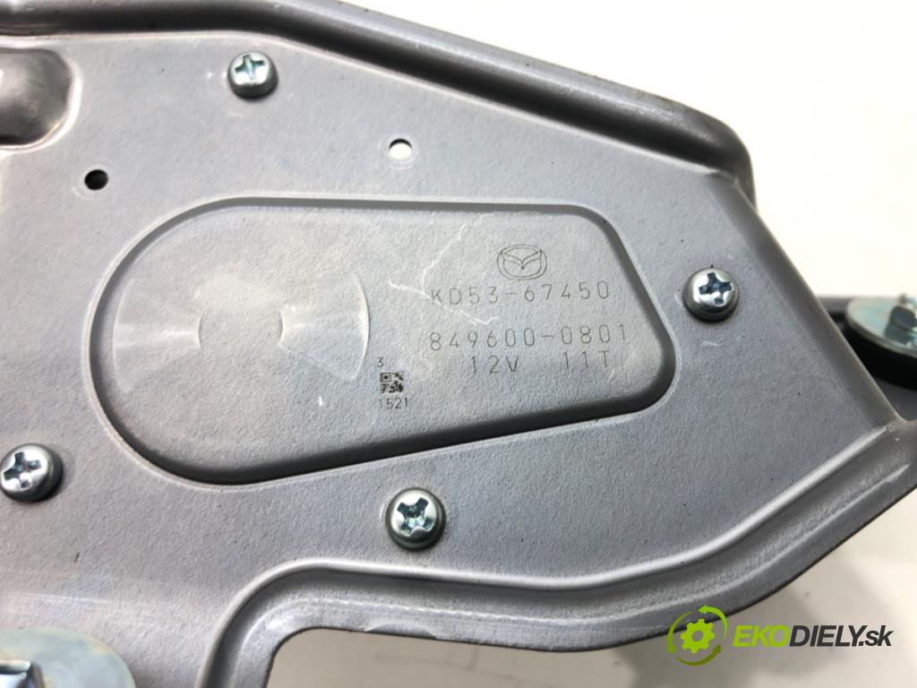 MAZDA CX-5 (KE, GH) 2011 - 2017    2.5 141 kW [192 KM] benzyna 2015 - 2017  Motor stieračov zad KD53-67450