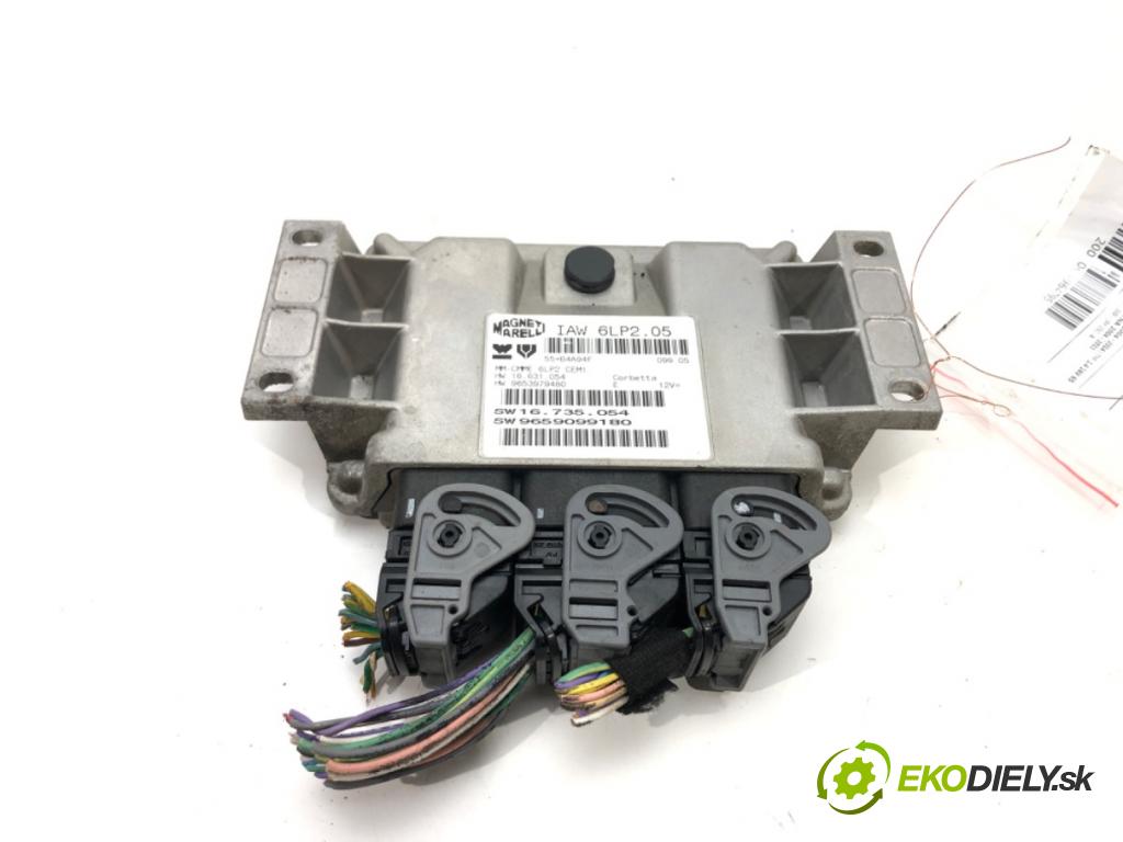 CITROEN C4 I (LC_) 2004 - 2014    1.4 16V 65 kW [88 KM] benzyna 2004 - 2011  riadiaca jednotka Motor 9659099180 (Riadiace jednotky)