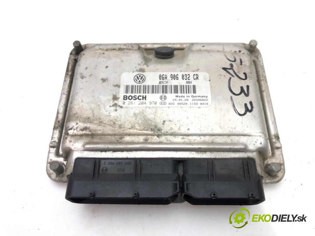 SEAT LEON (1M1) 1999 - 2006    1.8 20V 92 kW [125 KM] benzyna 1999 - 2006  riadiaca jednotka Motor 06A906032CR 0261204970 (Riadiace jednotky)