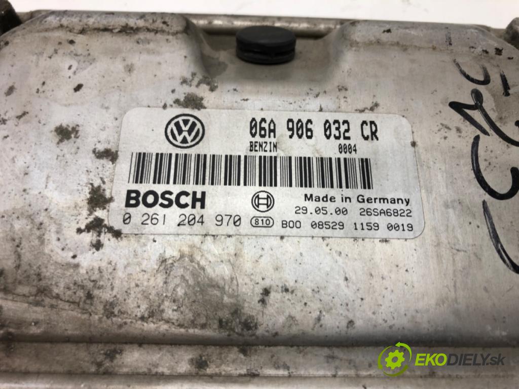 SEAT LEON (1M1) 1999 - 2006    1.8 20V 92 kW [125 KM] benzyna 1999 - 2006  riadiaca jednotka Motor 06A906032CR 0261204970 (Riadiace jednotky)