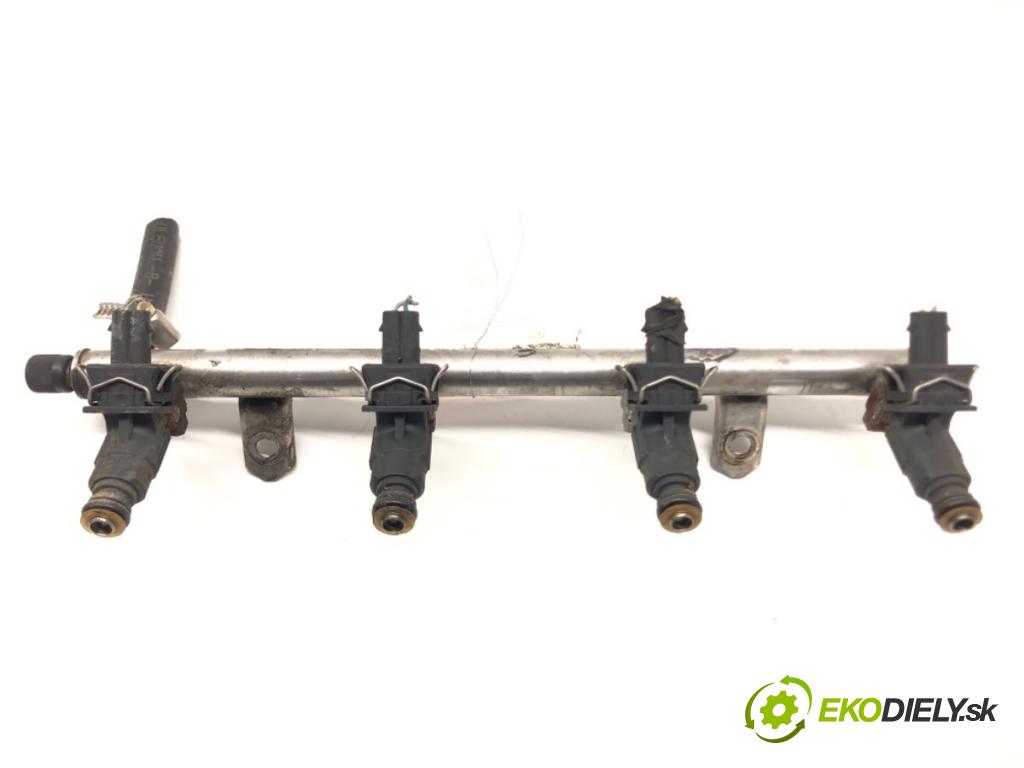 MERCEDES-BENZ KLASA A (W168) 1997 - 2005    A 160 (168.033, 168.133) 75 kW [102 KM] benzyna 19  Lišta vstrekovacia 96610001 (Vstrekovacie lišty)