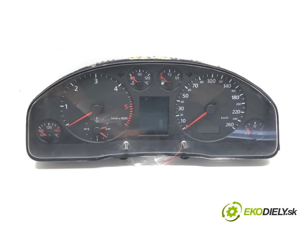 AUDI A4 B5 (8D2) 1994 - 2001    1.9 TDI 81 kW [110 KM] olej napędowy 1995 - 2000  Prístrojovka 8D0919881H (Prístrojové dosky, displeje)