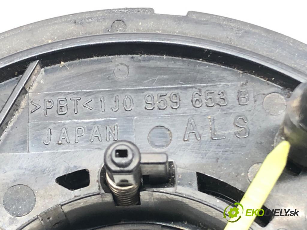 VW BORA I (1J2) 1998 - 2013    1.9 TDI 66 kW [90 KM] olej napędowy 1998 - 2005  Krúžok, slimák airbag 1J0959653B (Airbagy)