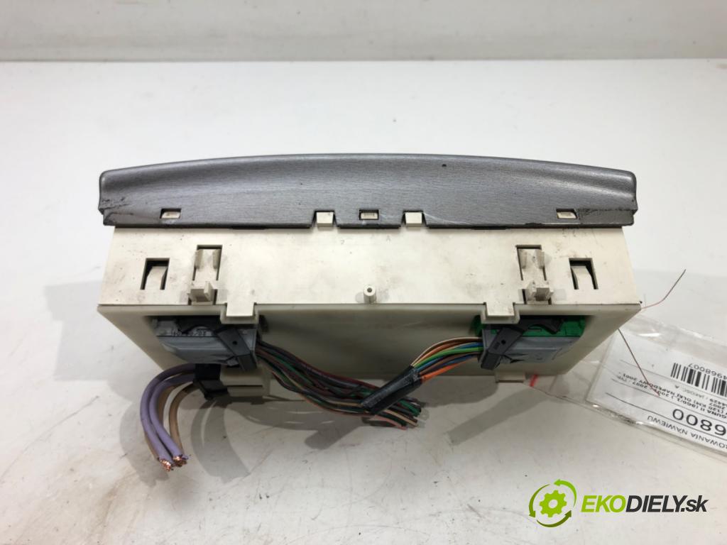 RENAULT LAGUNA II (BG0/1_) 2001 - 2007    1.9 dCi (BG08, BG0G) 88 kW [120 KM] olej napędowy   Panel ovládania kúrenia 8200264429 (Prepínače, spínače, tlačidlá a ovládače kúrenia)