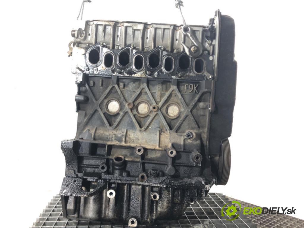 RENAULT LAGUNA II (BG0/1_) 2001 - 2007    1.9 dCi (BG08, BG0G) 88 kW [120 KM] olej napędowy   Motor F9Q750 (Motory (kompletné))