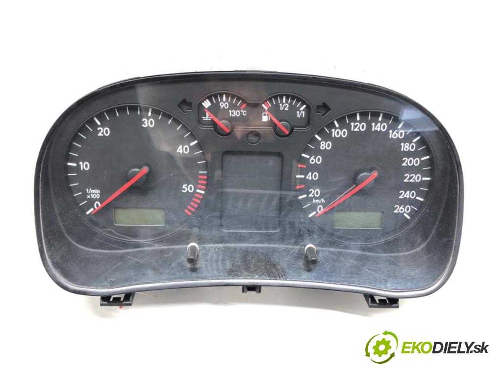 VW BORA I (1J2) 1998 - 2013    1.9 TDI 85 kW [115 KM] olej napędowy 1998 - 2002  Prístrojovka 1J0919861F (Prístrojové dosky, displeje)