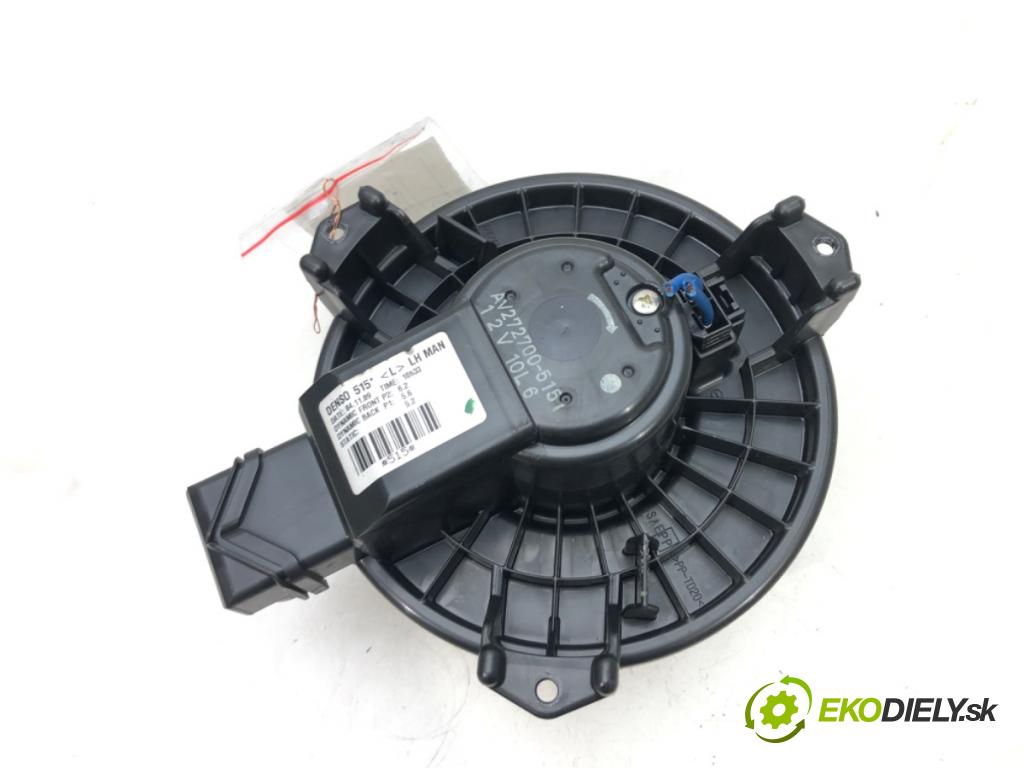 TOYOTA AURIS (_E15_) 2006 - 2012    1.4 D-4D (NDE150_) 66 kW [90 KM] olej napędowy 200  ventilátor kúrenia 272700-5151