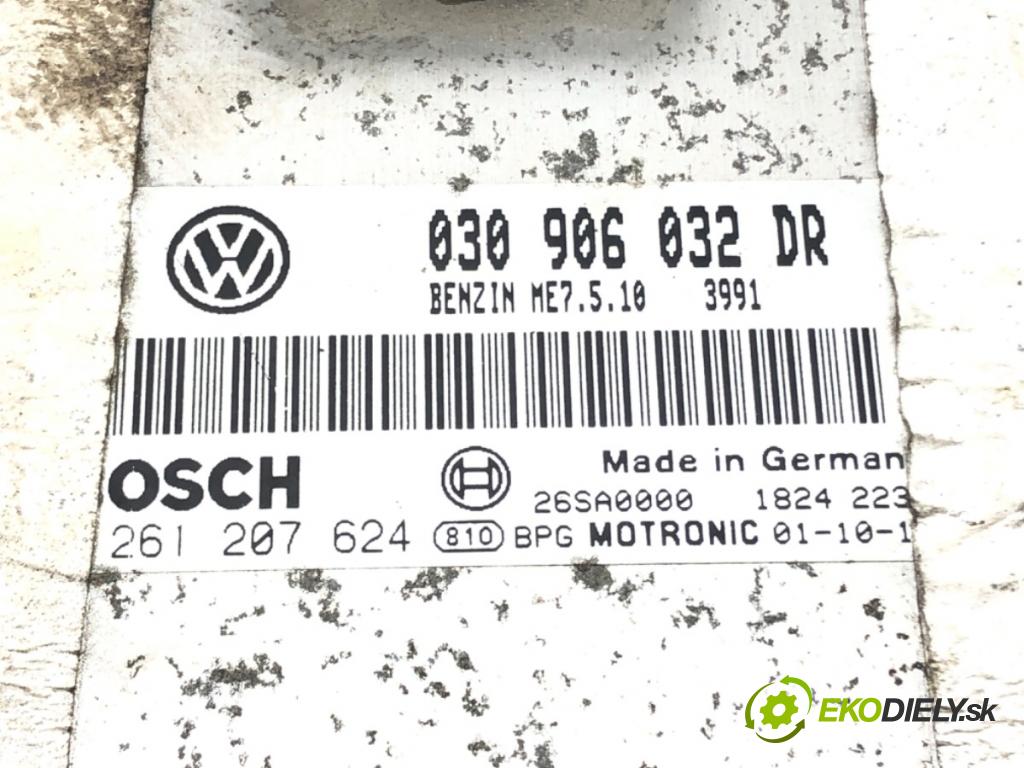 SEAT AROSA (6H1) 1997 - 2004    1.0 37 kW [50 KM] benzyna 1997 - 2004  riadiaca jednotka Motor 0261207624 (Riadiace jednotky)
