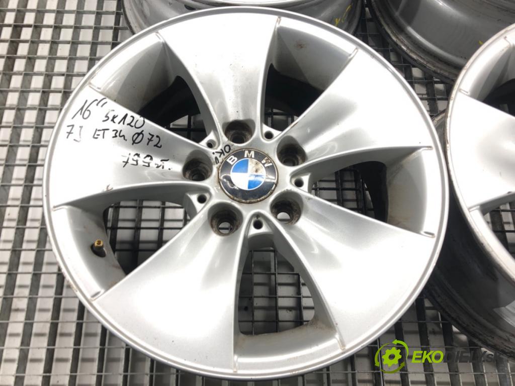 BMW 3 (F30, F80) 2011 - 2018    ---  disky hliníkové 16 7.5J 5X120 ET34 stred CENTR. 72 6775594
