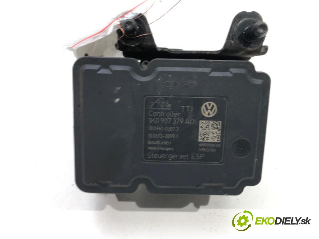 VW GOLF V Variant (1K5) 2007 - 2009    1.9 TDI 77 kW [105 KM] olej napędowy 2007 - 2009  Pumpa ABS 1K0907379AD (Pumpy ABS)