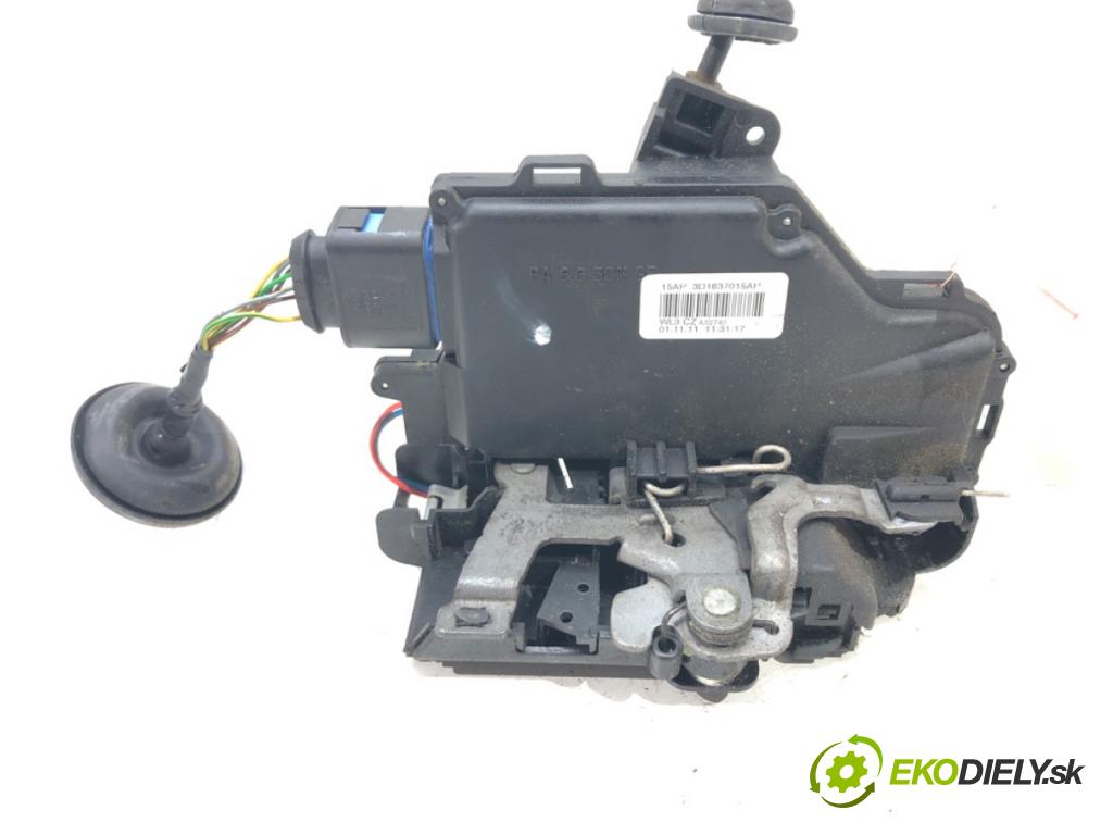 SKODA OCTAVIA II (1Z3) 2004 - 2013    1.6 75 kW [102 KM] benzyna 2004 - 2013  zámok dveře levý přední část 3D1837015AP