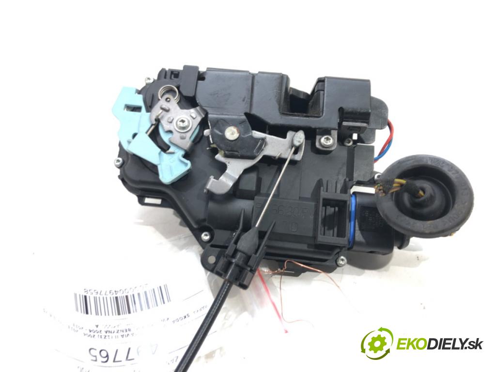 SKODA OCTAVIA II (1Z3) 2004 - 2013    1.6 75 kW [102 KM] benzyna 2004 - 2013  zámok dveře pravý přední část 3D1837016AC