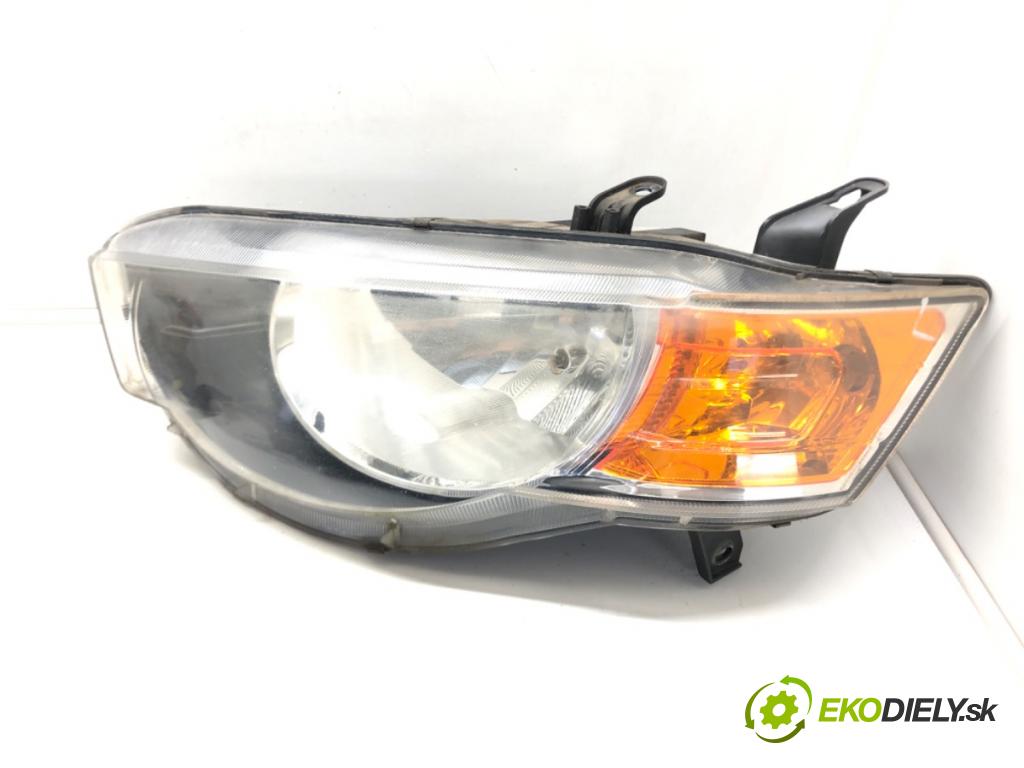 MITSUBISHI COLT VI (Z3_A, Z2_A) 2002 - 2012    1.3 Flexfuel 70 kW [95 KM] Benzyna / metanol 2008   Svetlomet ľavy predný 8301B179