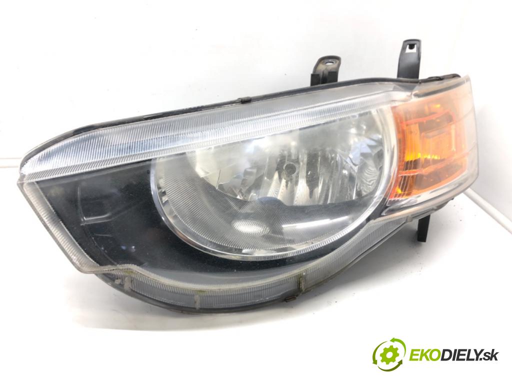 MITSUBISHI COLT VI (Z3_A, Z2_A) 2002 - 2012    1.3 Flexfuel 70 kW [95 KM] Benzyna / metanol 2008   Svetlomet ľavy predný 8301B179