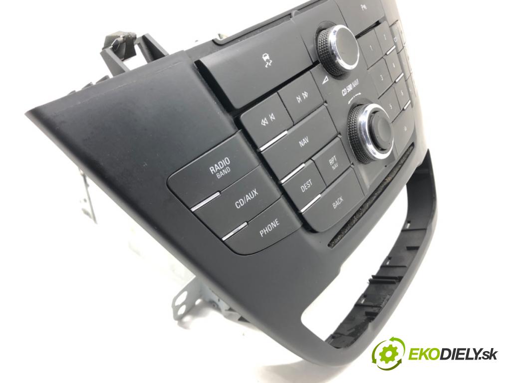 OPEL INSIGNIA A (G09) 2008 - 2017    2.0 CDTI (68) 96 kW [131 KM] olej napędowy 2008 -   RADIO Navigácia 22739813 13273255 (Audio zariadenia)