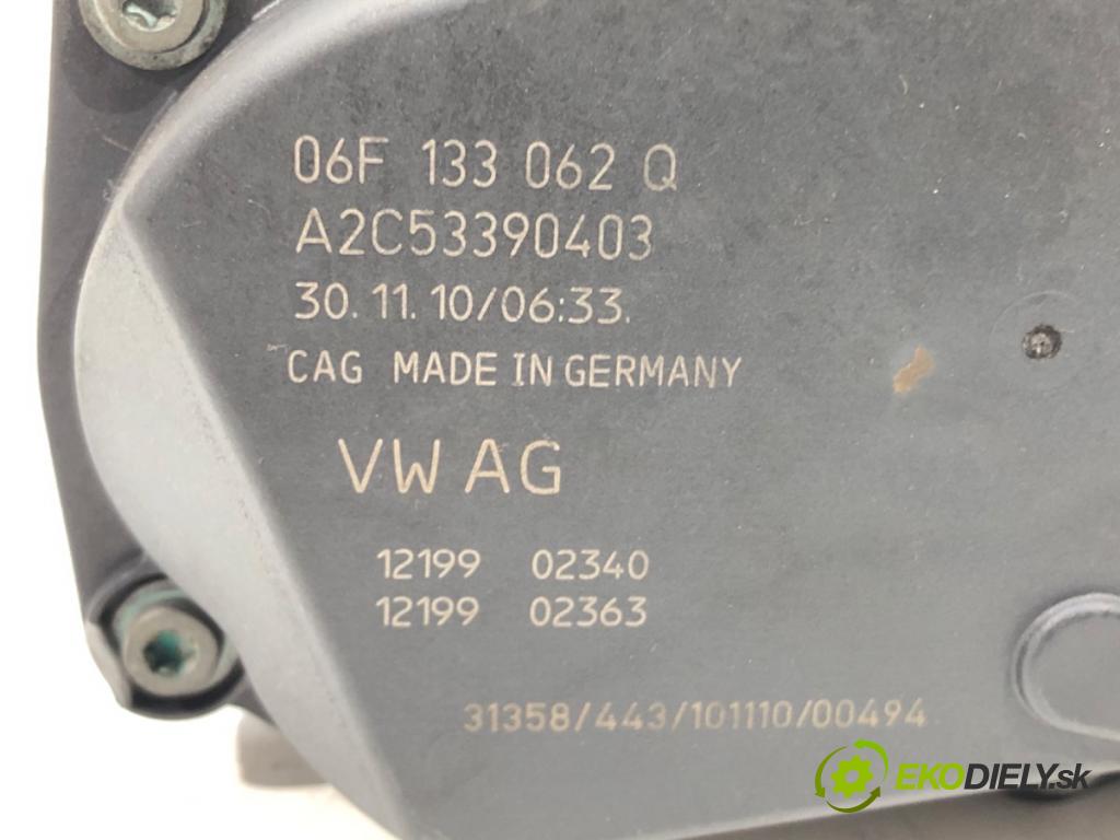 SEAT EXEO (3R2) 2008 - 2013    1.8 TSI 118 kW [160 KM] benzyna 2010 - 2013  Škrtiaca klapka 06F133062Q (Škrtiace klapky)