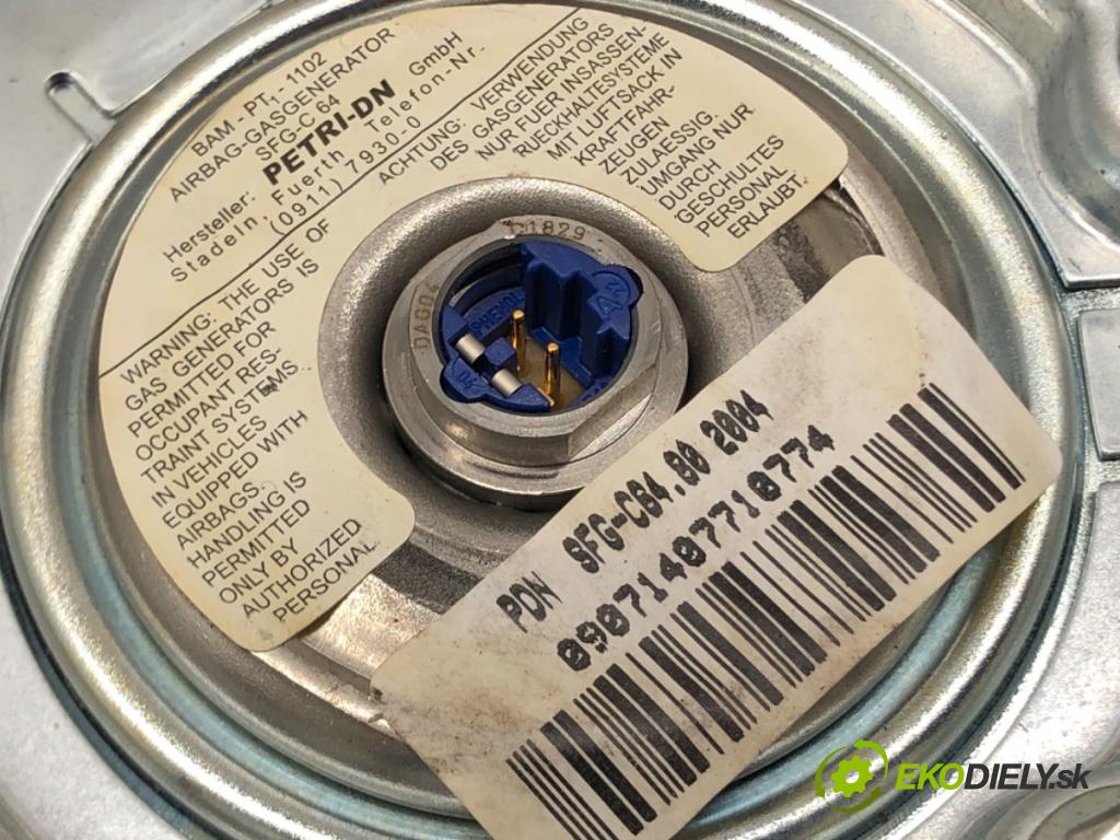 VW POLO (9N_, 9A_) 2001 - 2014    1.9 TDI 74 kW [101 KM] olej napędowy 2001 - 2009  AirBag volantu 1T0880201A (Airbagy)