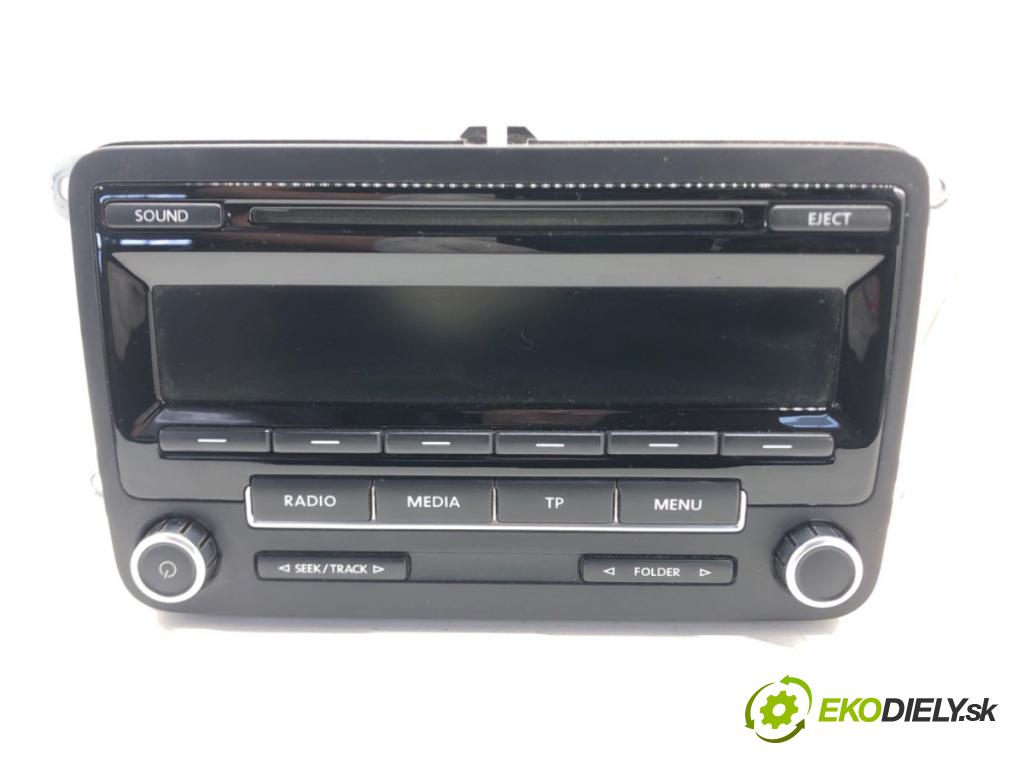 VW PASSAT B7 Variant (365) 2010 - 2015    1.6 TDI 77 kW [105 KM] olej napędowy 2010 - 2014  RADIO 1K0035186AN (Audio zariadenia)