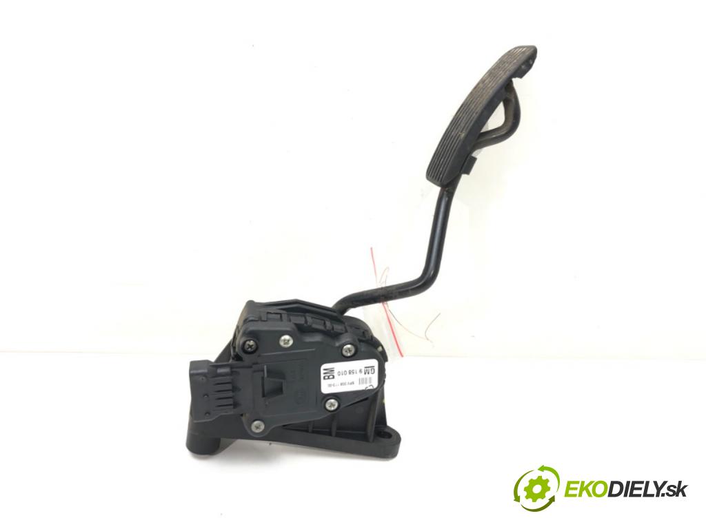OPEL ASTRA H (A04) 2004 - 2014    1.6 (L48) 85 kW [116 KM] benzyna 2006 - 2014  Potenciometer plynového pedálu 9158010BM (Pedále)