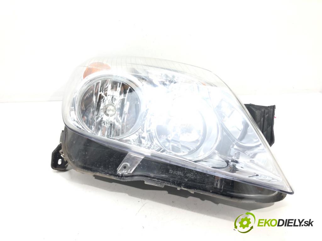 OPEL ASTRA H (A04) 2004 - 2014    1.6 (L48) 85 kW [116 KM] benzyna 2006 - 2014  Svetlomet pravy predný