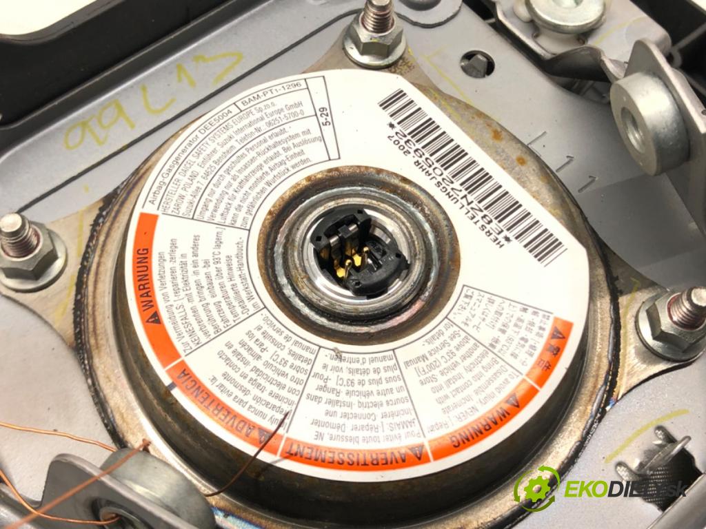 SUZUKI SX4 (EY, GY) 2006 - 2022    1.5 (RW 415) 73 kW [99 KM] benzyna 2006 - 2010  AirBag volantu 48150-79J00 (Airbagy)
