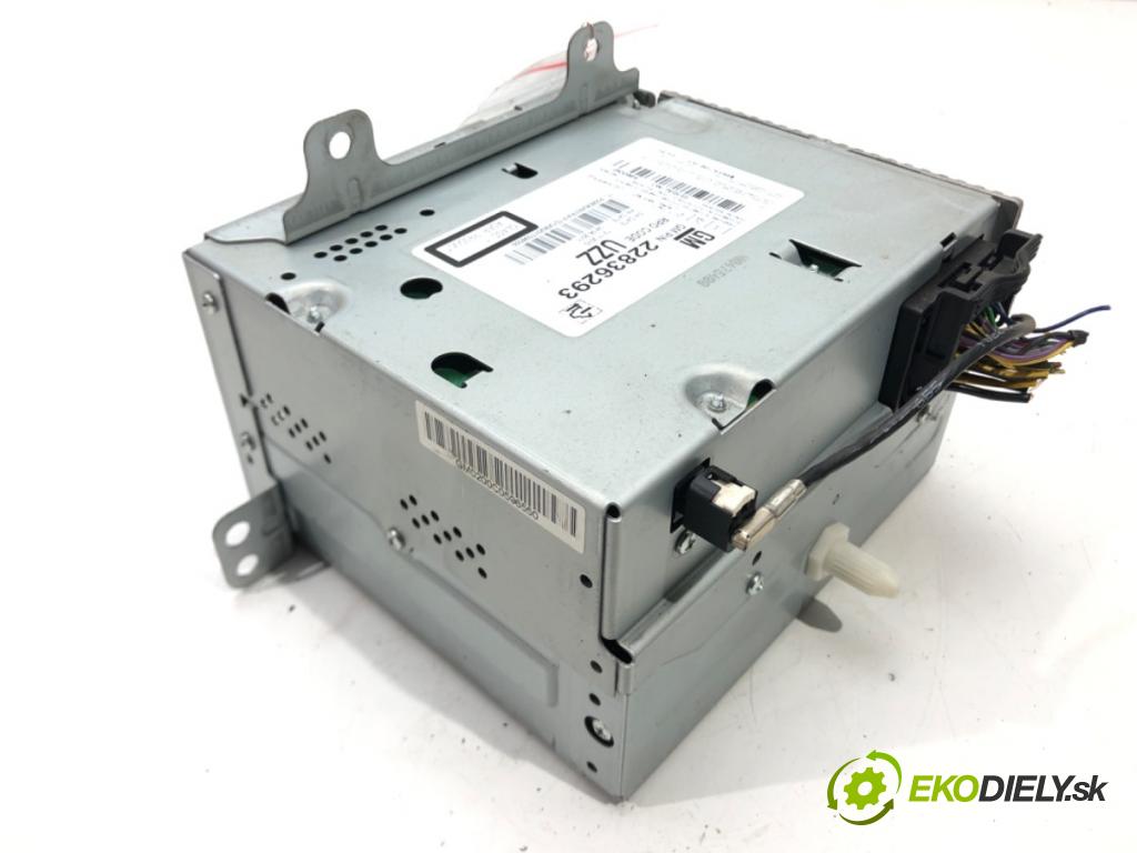 OPEL INSIGNIA A Sports Tourer (G09) 2008 - 2017    2.0 CDTI (35) 118 kW [160 KM] olej napędowy 2008 -  RADIO 22836293 (Audio zariadenia)