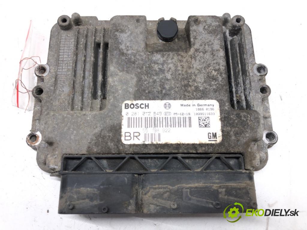 OPEL ZAFIRA B Nadwozie pełne/minivan (A05) 2005 - 2015    1.9 CDTI VAN (M75) 88 kW [120 KM] olej napędowy 20  riadiaca jednotka Motor 0281012549 (Riadiace jednotky)