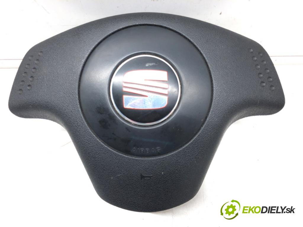 SEAT IBIZA III (6L1) 2002 - 2009    1.4 TDI 59 kW [80 KM] olej napędowy 2005 - 2009  AirBag volantu 6L0880201G (Airbagy)