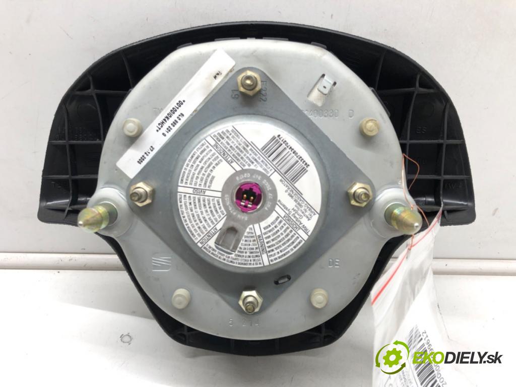 SEAT IBIZA III (6L1) 2002 - 2009    1.4 TDI 59 kW [80 KM] olej napędowy 2005 - 2009  AirBag volantu 6L0880201G (Airbagy)