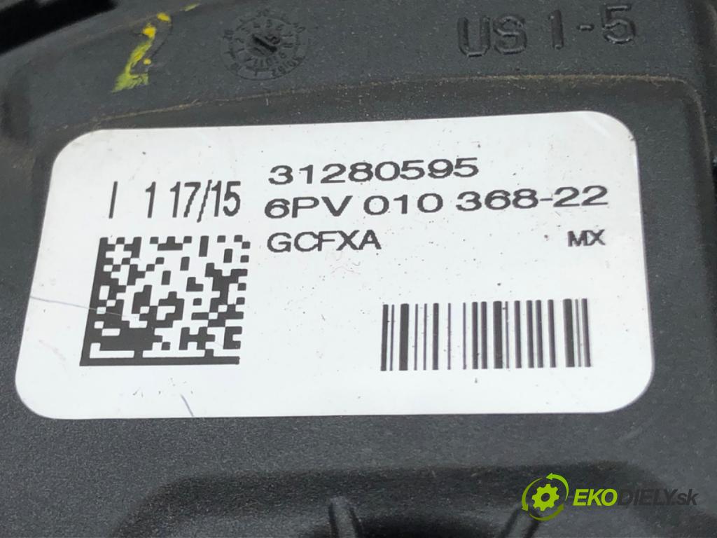 VOLVO V40 liftback (525, 526) 2012 - 2022    D2 88 kW [120 KM] olej napędowy 2015 - 2018  Potenciometer plynového pedálu 31280595 (Pedále)